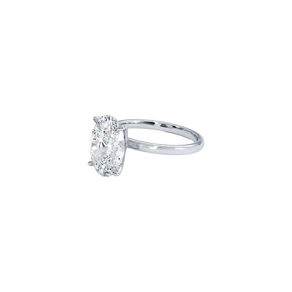 Lab Grown Diamonds 14K 6.00 Ct. Tw. Lab-Grown Diamond Ring, White - Picture 2 of 4